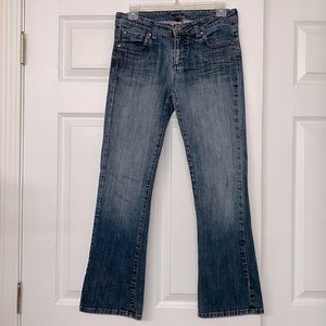 Common Genes Bootcut 5 Pocket Darker Wash Jeans Sz 4P